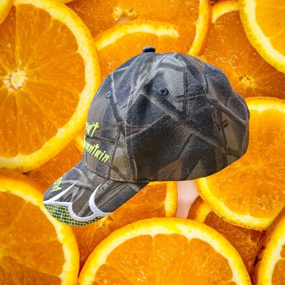 Great‎ Smoky Mountain GSM Camo Hat Cap Kys Design One Size - Picture 2 of 6